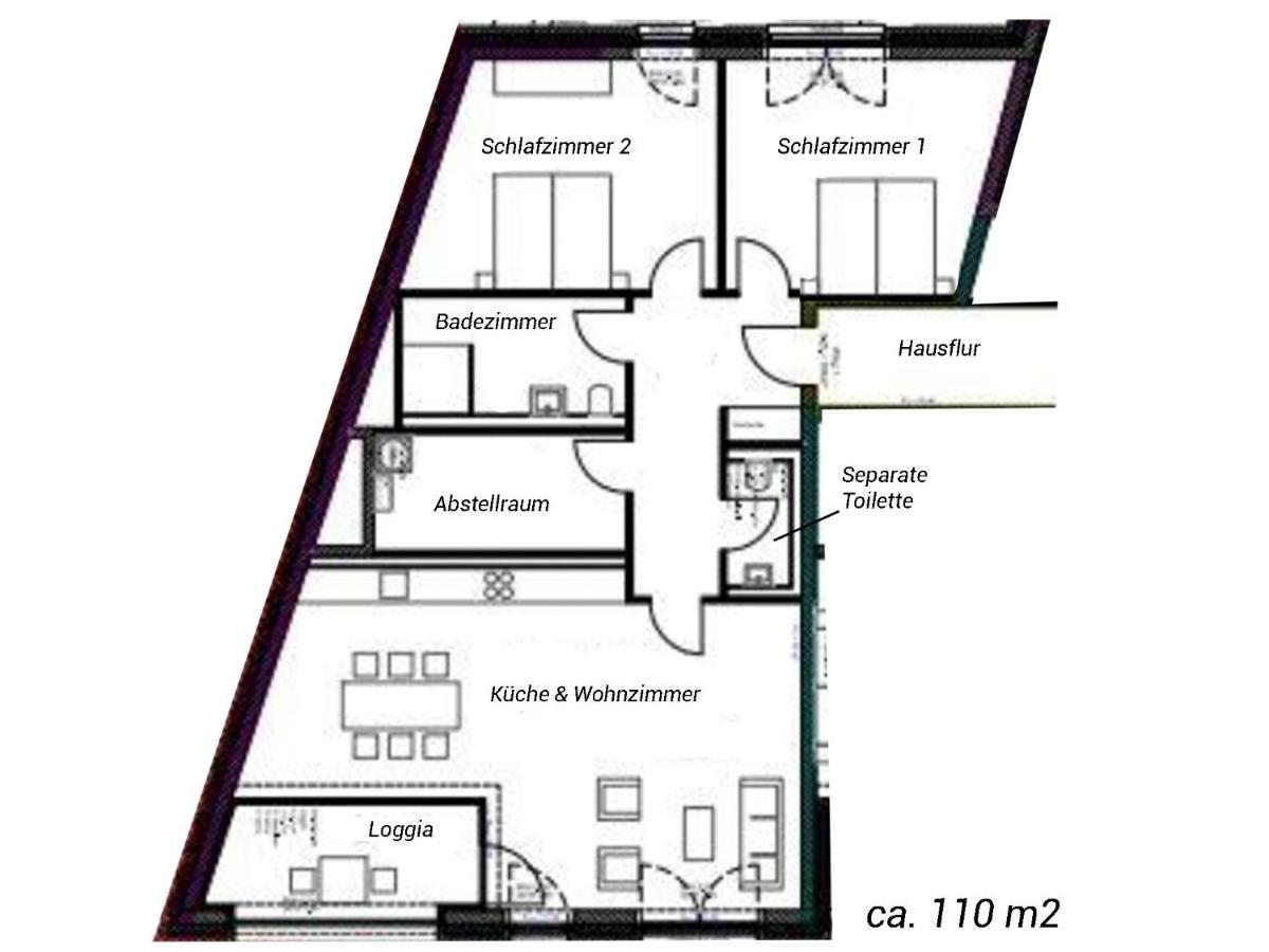 Moderne Apartments Im Herzen Der Stadt I Private Tiefgarage Mit Ladesaeulen I Home2Share Ibbenbüren Exterior foto