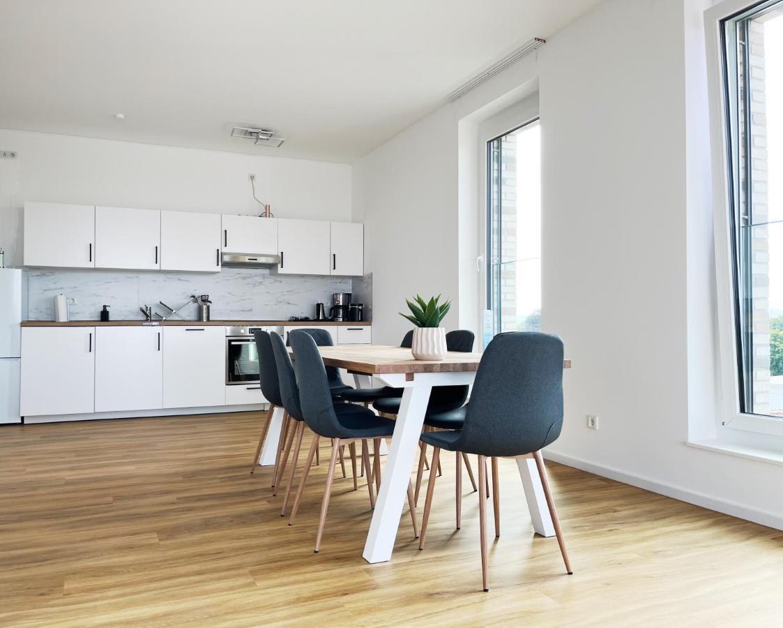 Moderne Apartments Im Herzen Der Stadt I Private Tiefgarage Mit Ladesaeulen I Home2Share Ibbenbüren Exterior foto