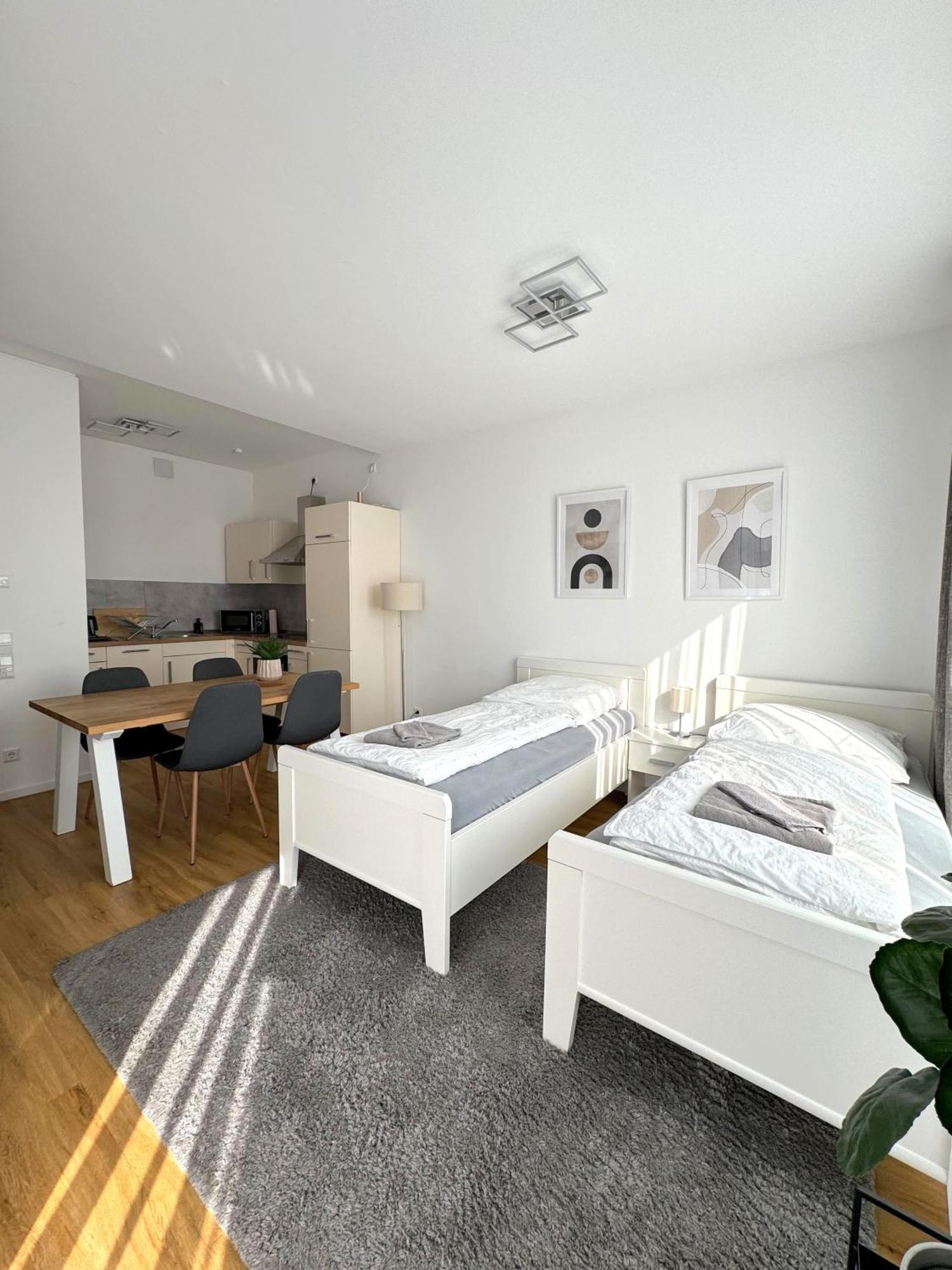Moderne Apartments Im Herzen Der Stadt I Private Tiefgarage Mit Ladesaeulen I Home2Share Ibbenbüren Exterior foto